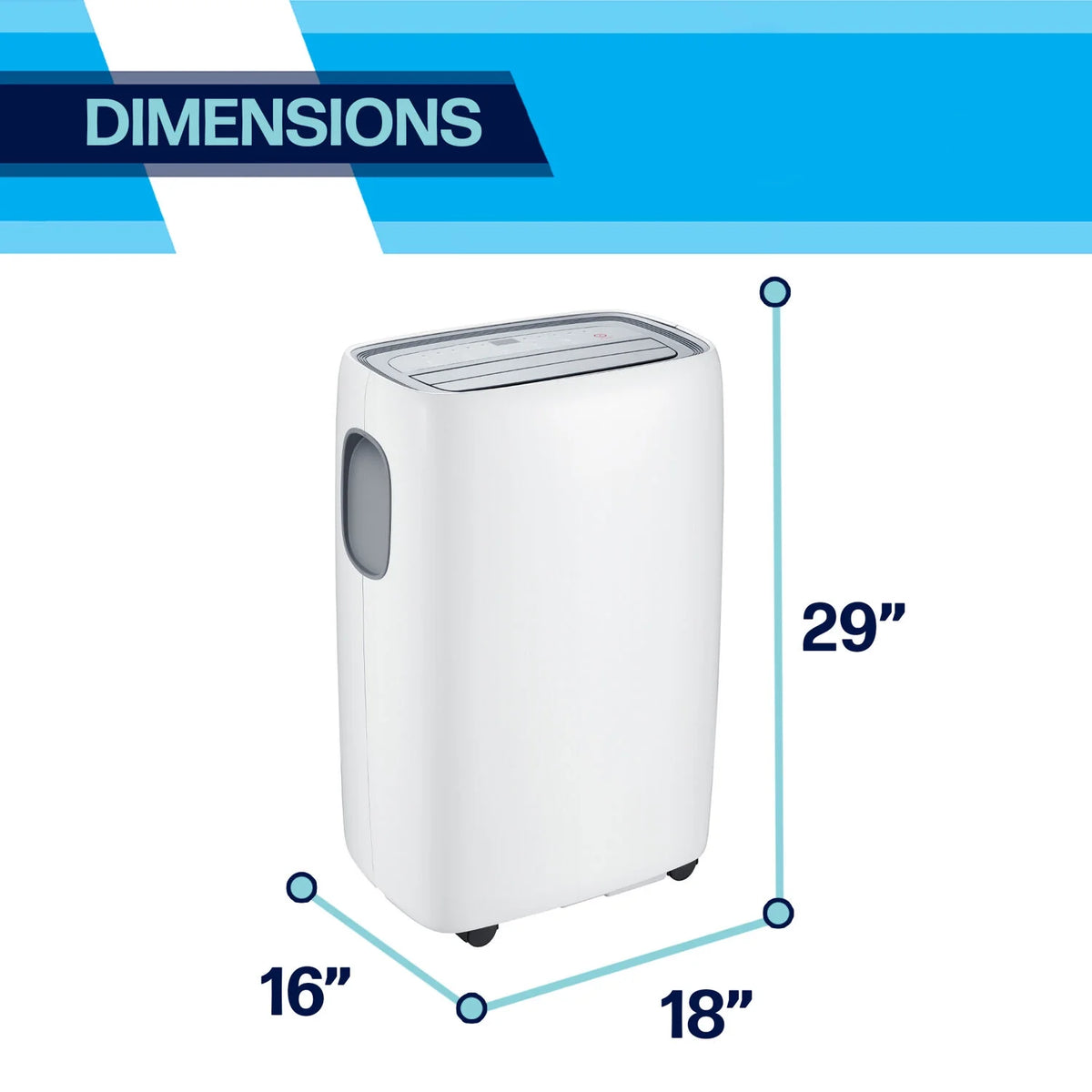 14,000 BTU Portable Air Conditioner with Heat Pump I30982