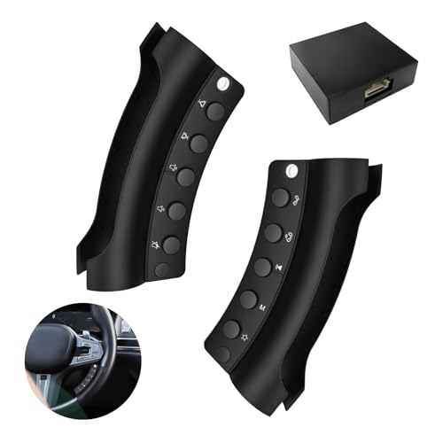 Wireless Steering Wheel Remote Control with Signal Indicator Q636