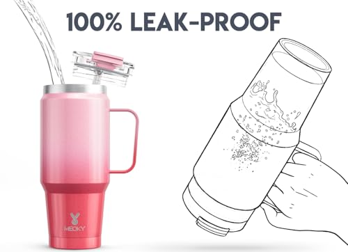 40oz Stainless Steel Vacuum Insulated Tumbler with Handle V10037