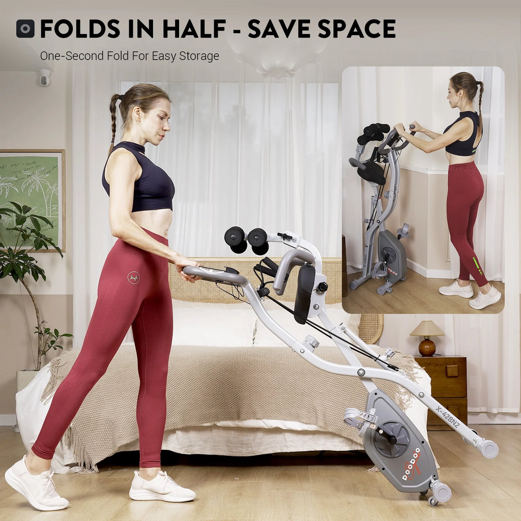 Foldable Magnetic Exercise Bike P17523