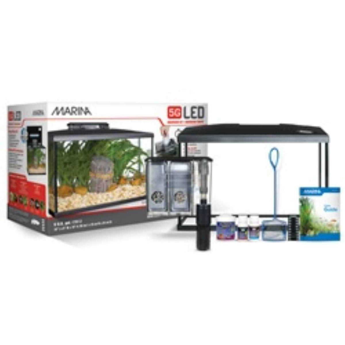 LED Glass Aquarium Kit R411