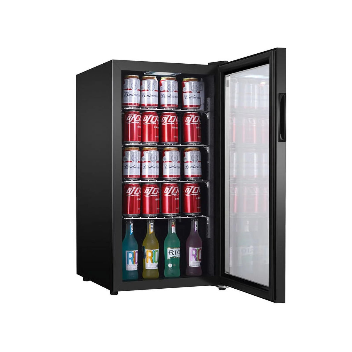 Black Beverage Refrigerator A202