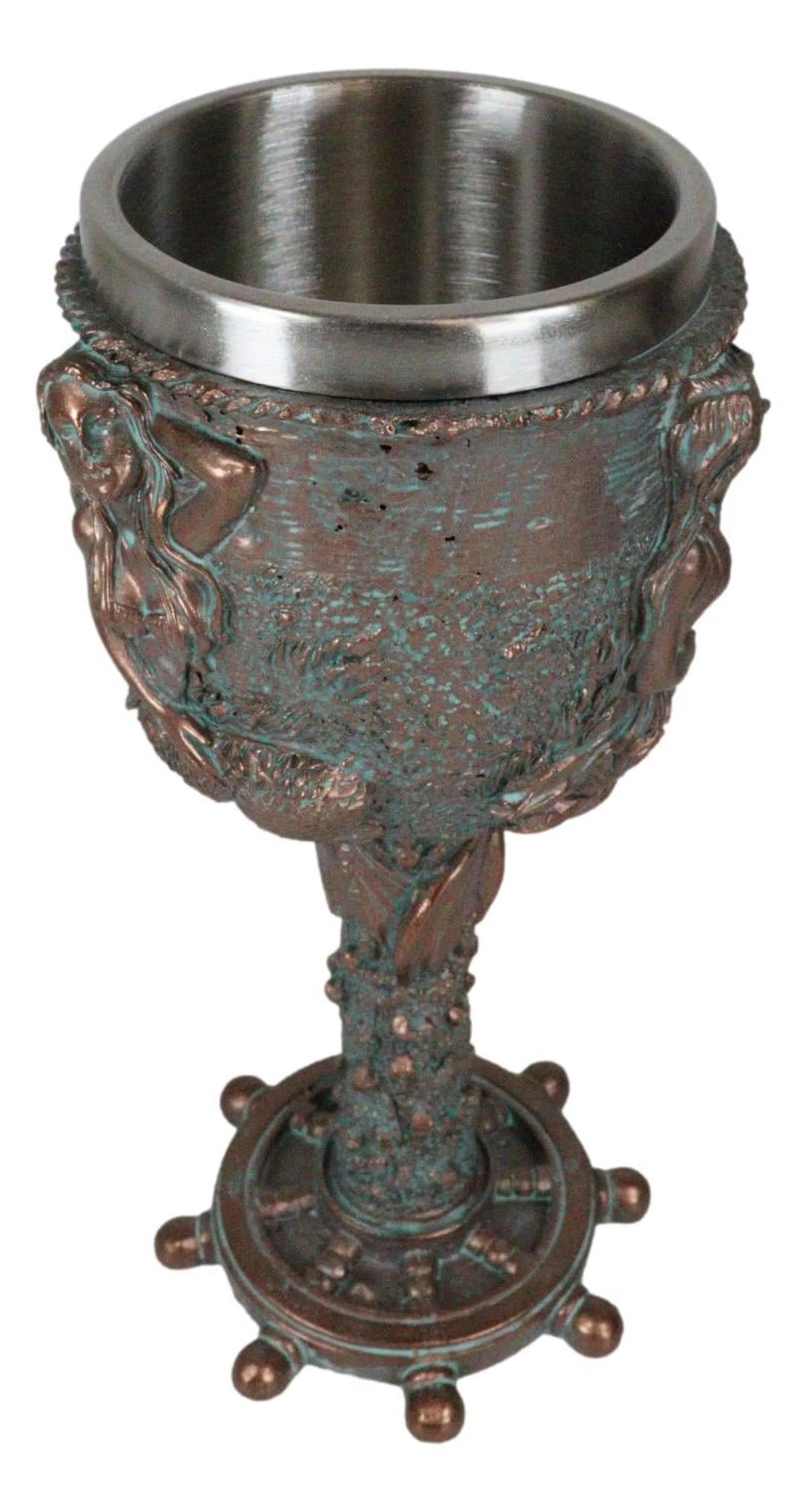 Mermaid Goblet 7.5" 5oz A154457
