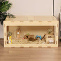 Wooden Hamster Cage Small Animal Hutch T4894