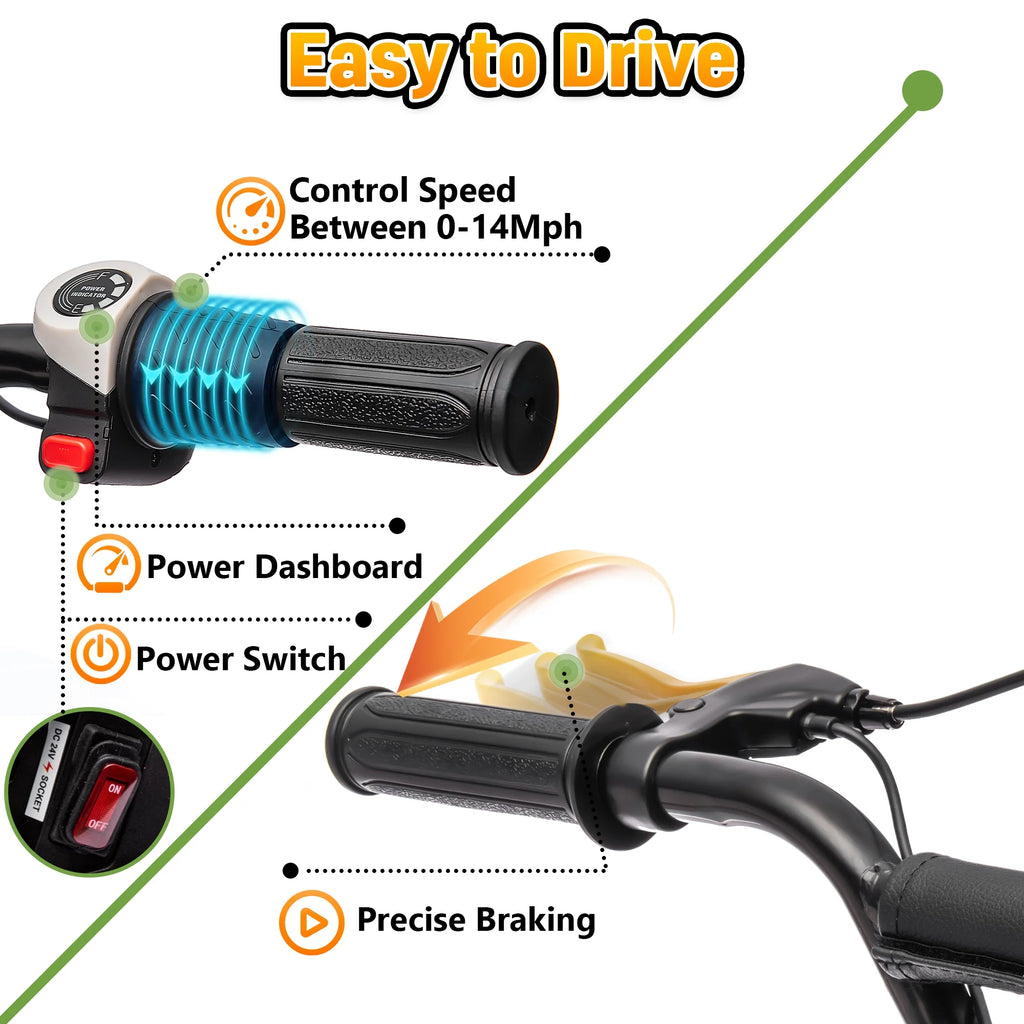 24V Electric Ride on Motocross Bike R885893