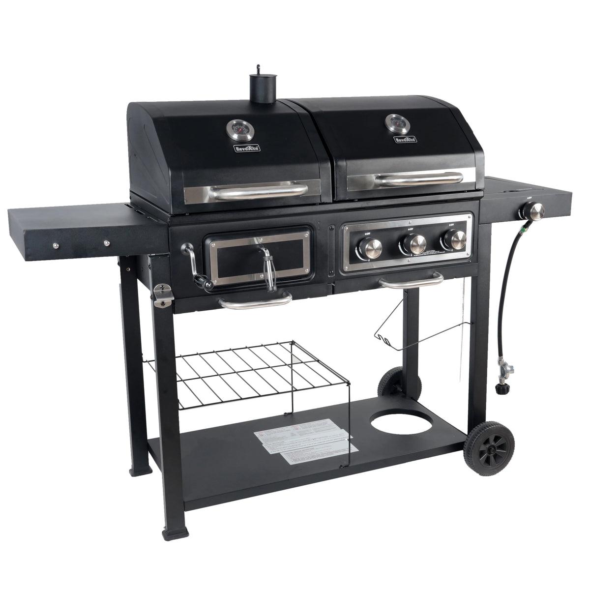 Dual Fuel Gas & Charcoal Combo Grill W639
