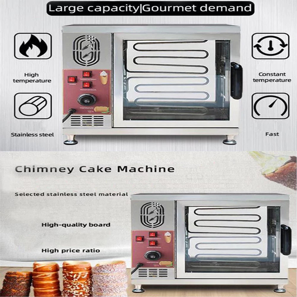 Chimney Cake Roll Maker 16 Rollers D762