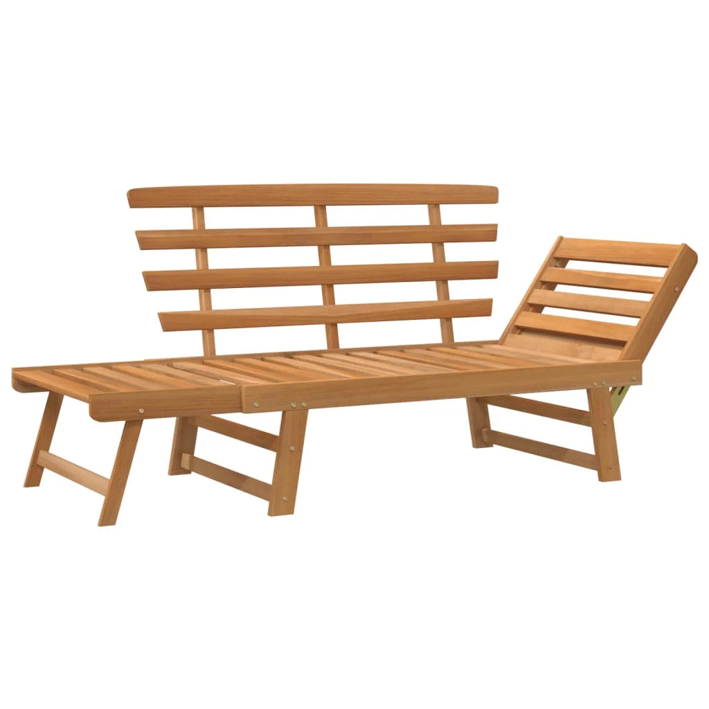 Solid Acacia Wood Patio Bench U802313