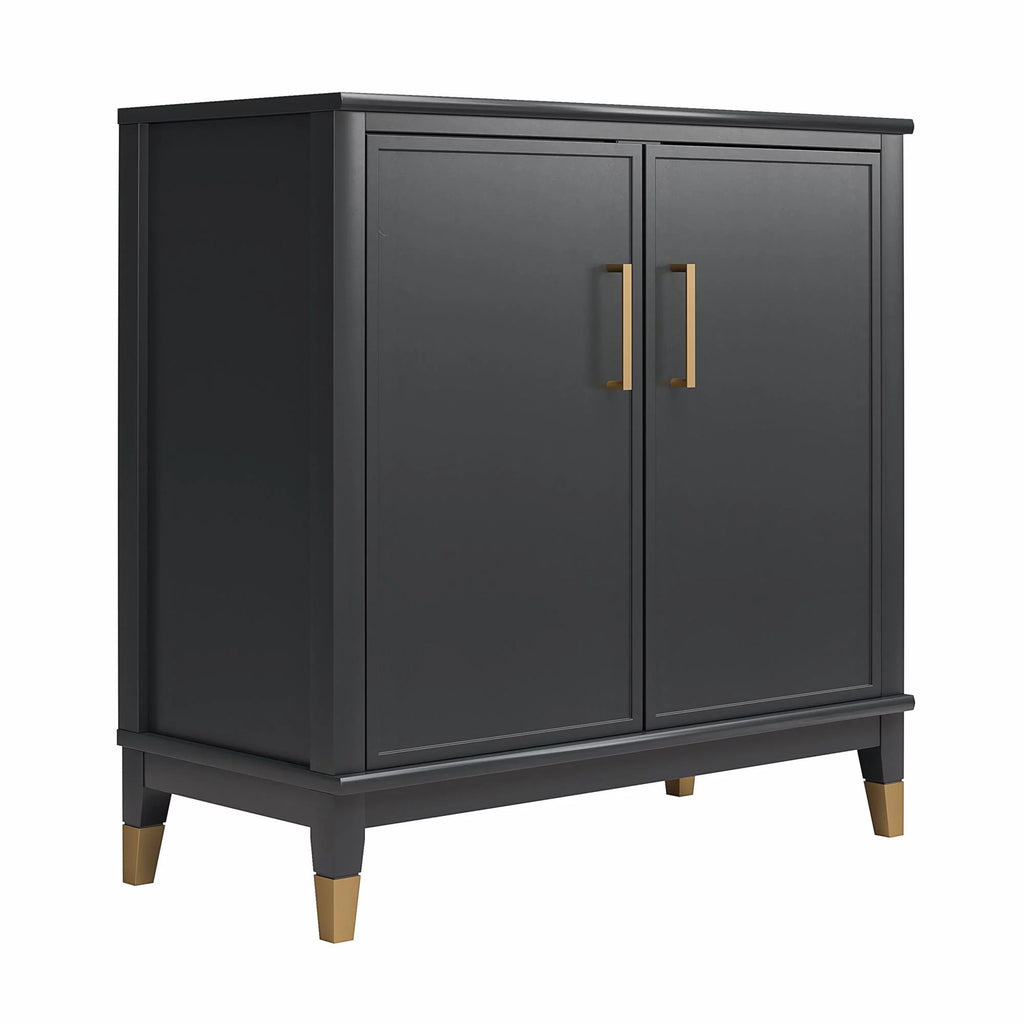 Black 2-Door Accent Cabinet J72613