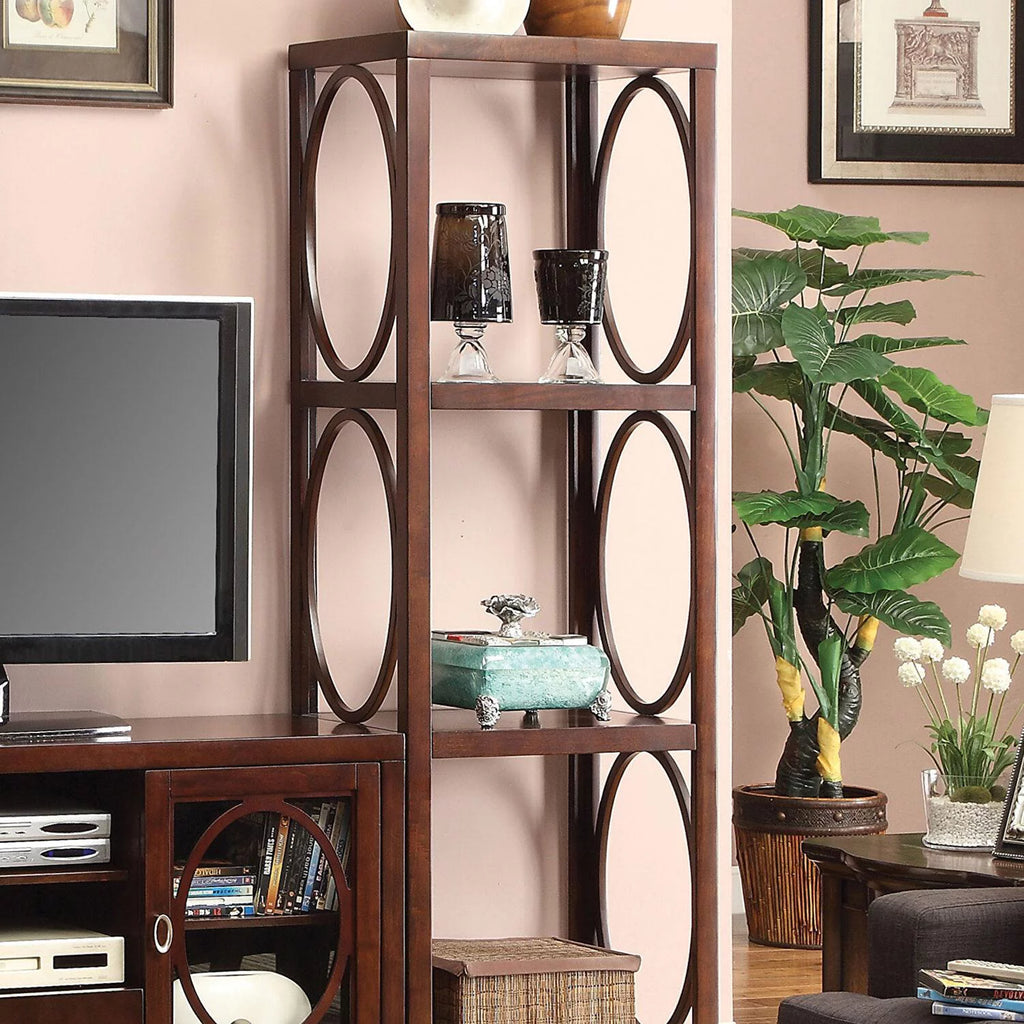 Cherry Solid Wood TV Stand Set 3pcs K41981
