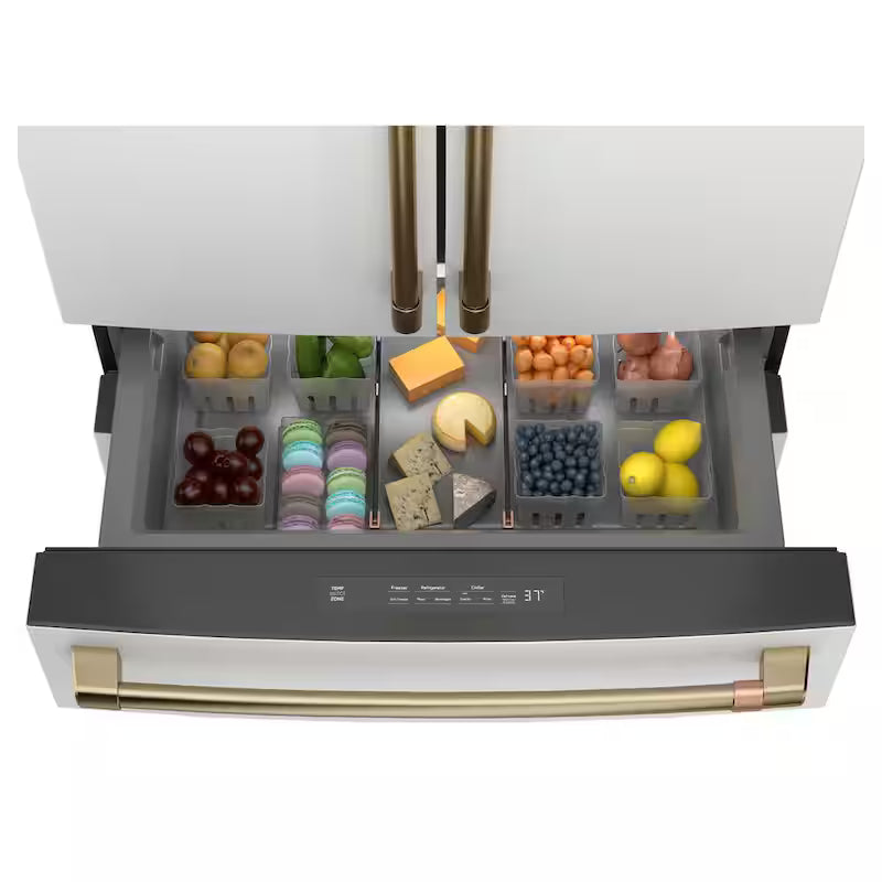 28.7 cu. ft. Four Door French Door Refrigerator in Matte White I3079