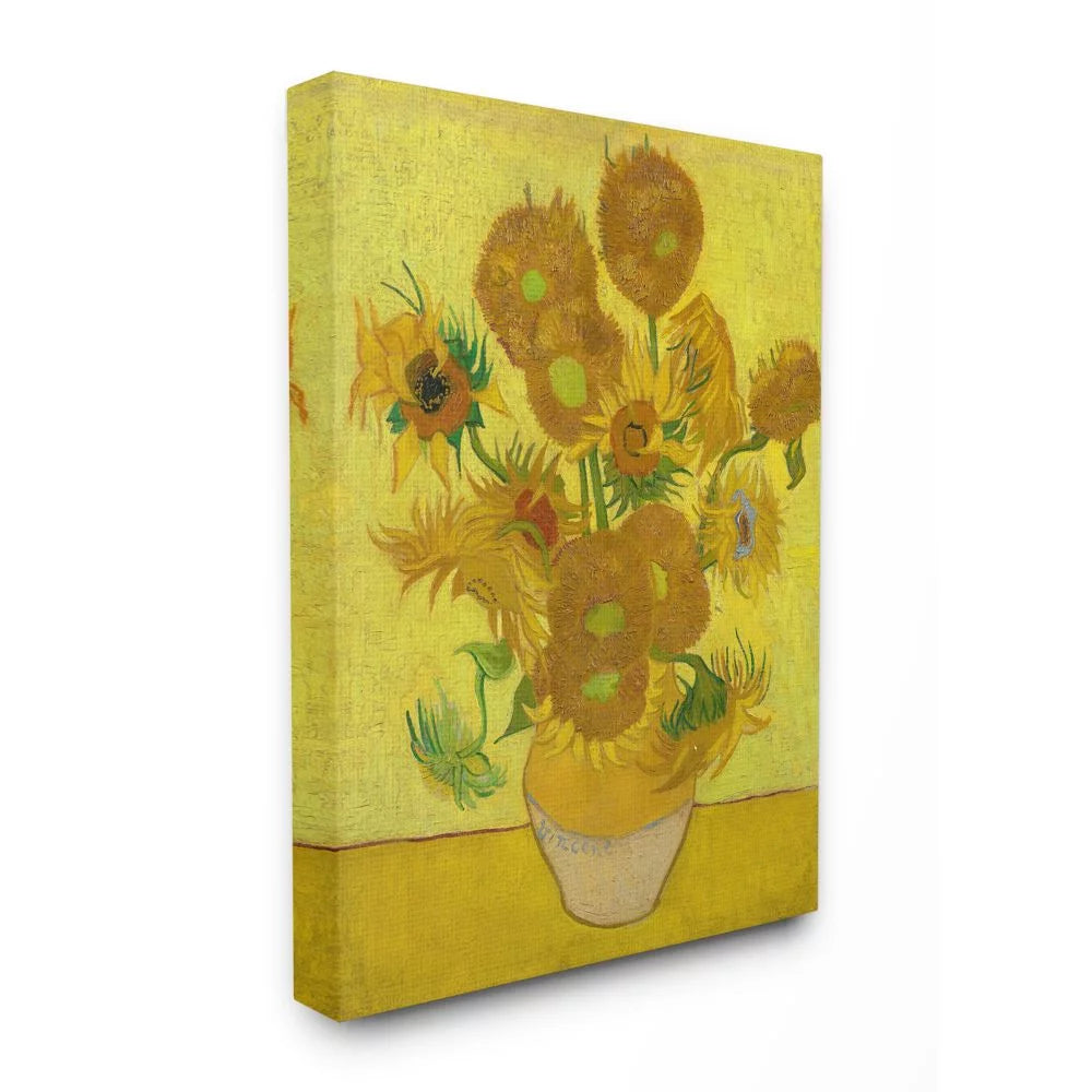 Van Gogh Sunflowers Canvas Wall Art L989100