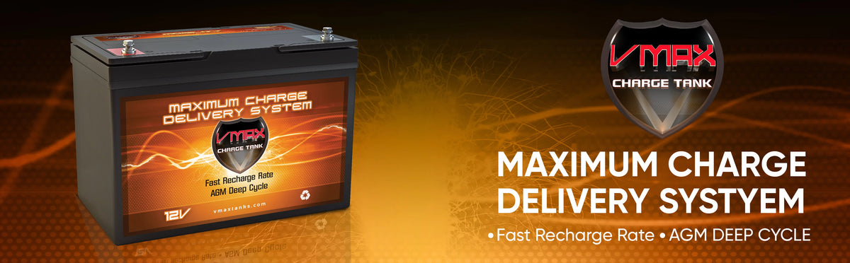 12 Volt 100AH AGM Deep Cycle Group 27 Battery D961273