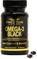 Omega 3 Black Green Lipped Mussel Oil 450mg 60 Softgels U6971