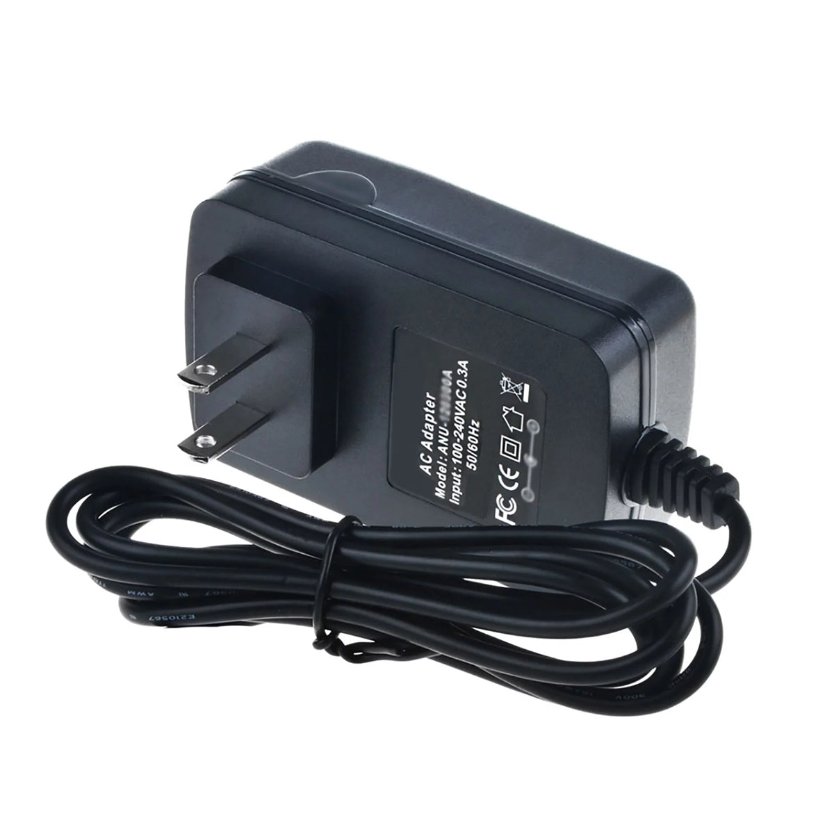4ft Small AC-DC Adapter Power Supply Cord Cable PS Charger D416761