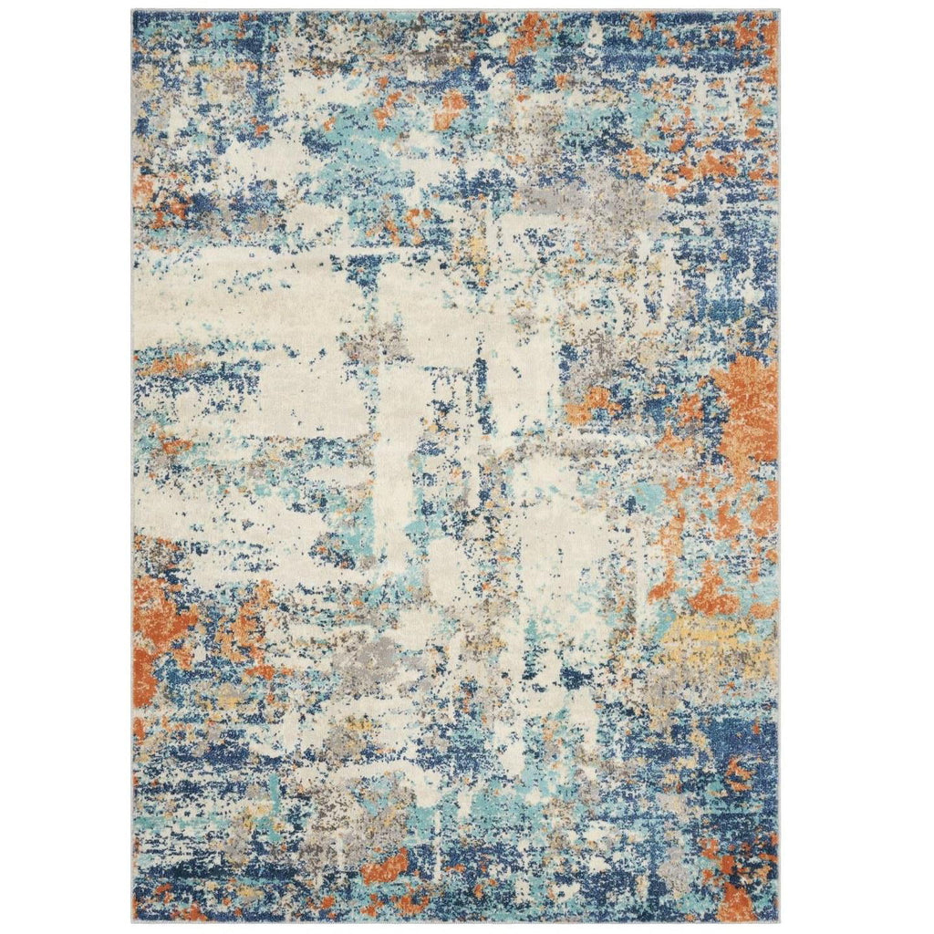 Multicolor 8x10 Area Rug W515223