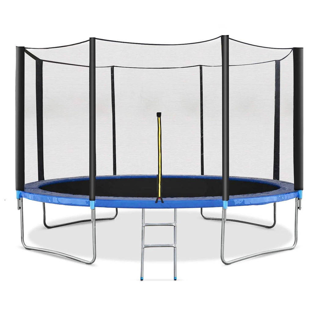 12FT Trampoline with Safety Enclosure Net and Ladder J588