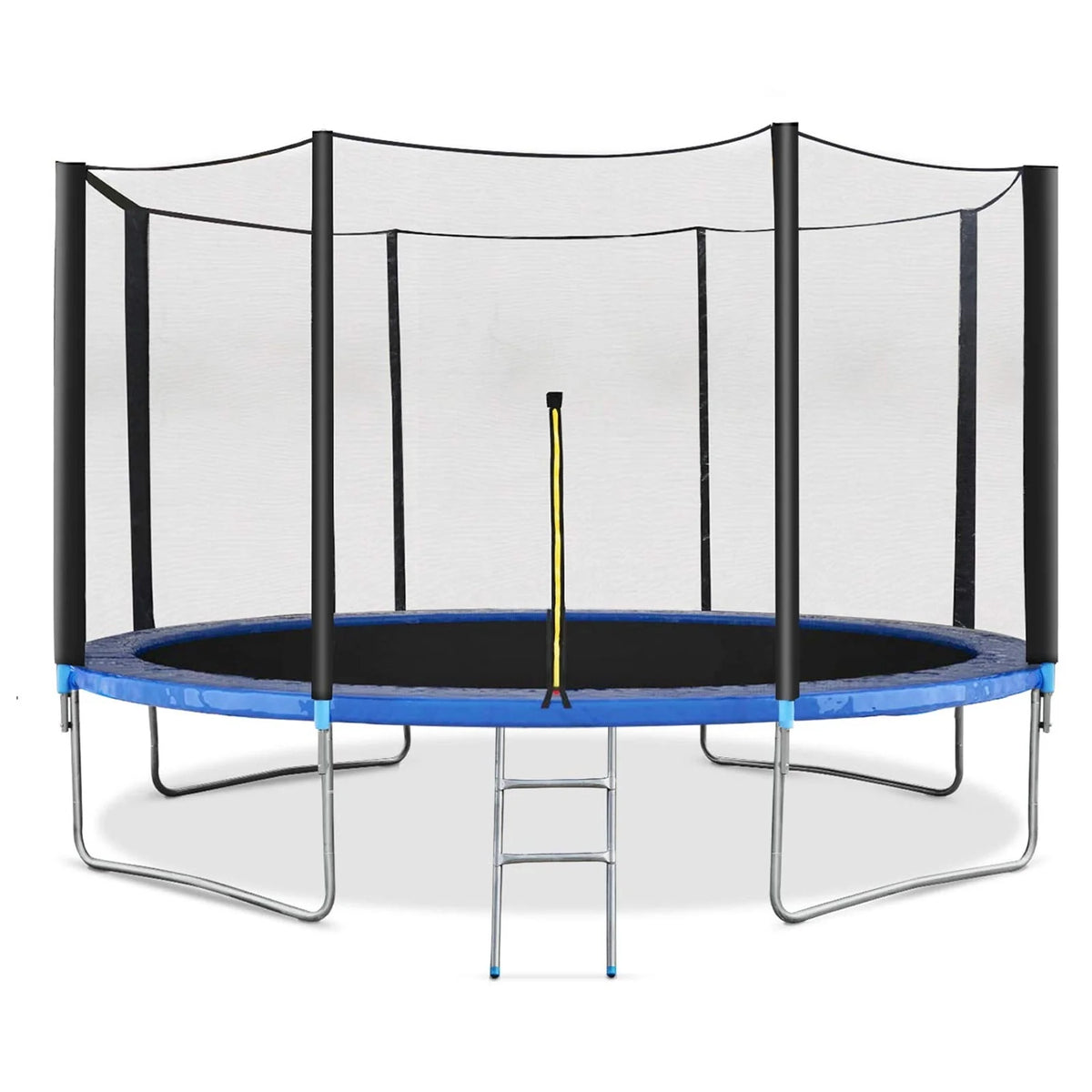 12FT Trampoline with Safety Enclosure Net and Ladder J588