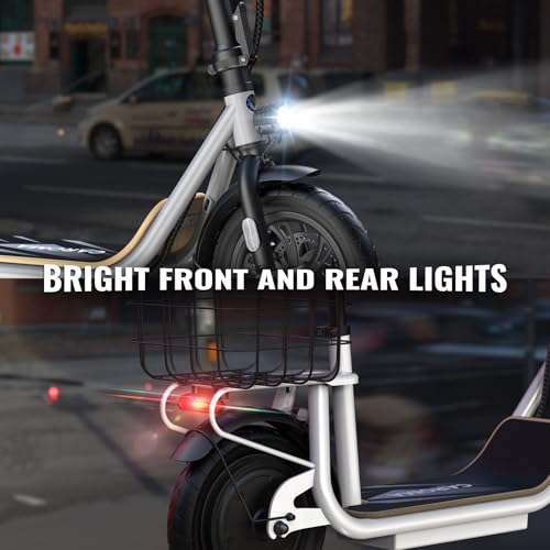 800W/1200W Electric Scooter with Seat, 48V Battery, Foldable C7458