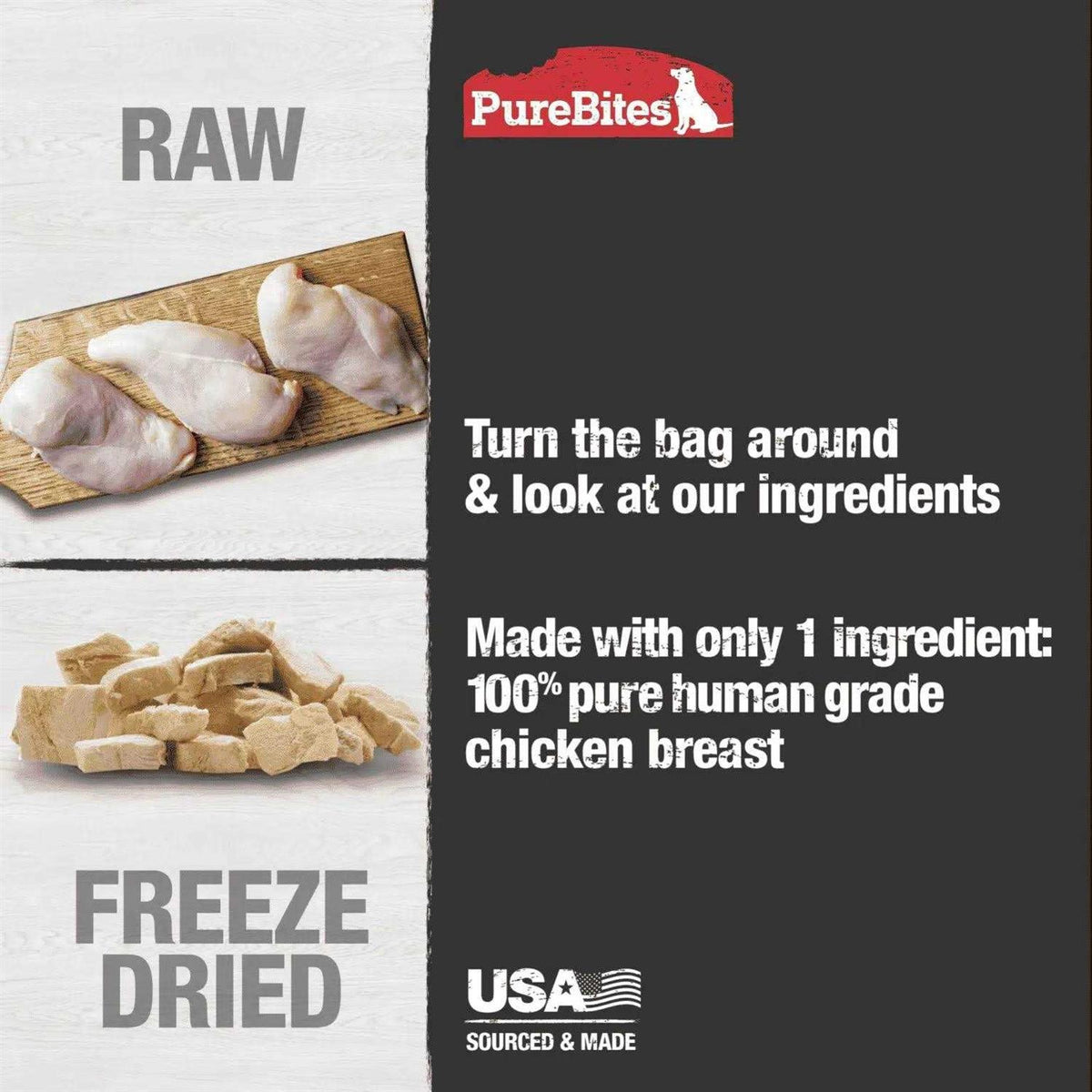 Chicken Breast Freeze Dried Dog Treats Z2963