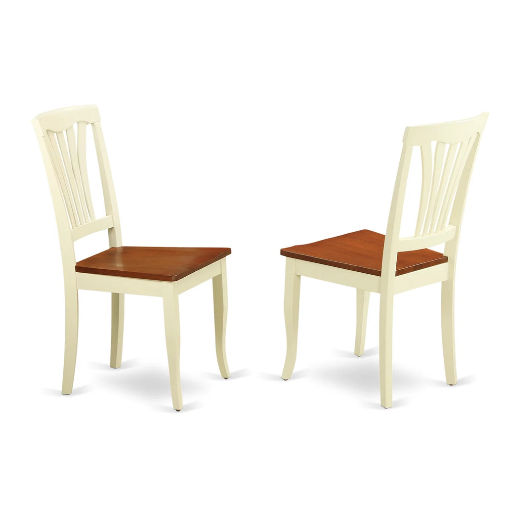 7 Piece Wood Kitchen Table Set L426904
