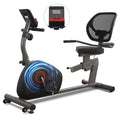 Recumbent Exercise Bike 8 Levels Quiet Z7102