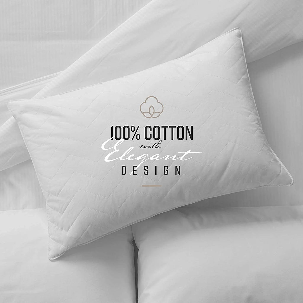 Hotel Quality 233 TC Cotton Gel Fiber Bed Pillow D70616