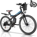 26'' Folding Electric Mountain Bike 500W 21 Speed 48V Removable Battery M769