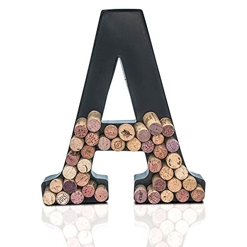 Metal Letter Wine Cork Holder E933167