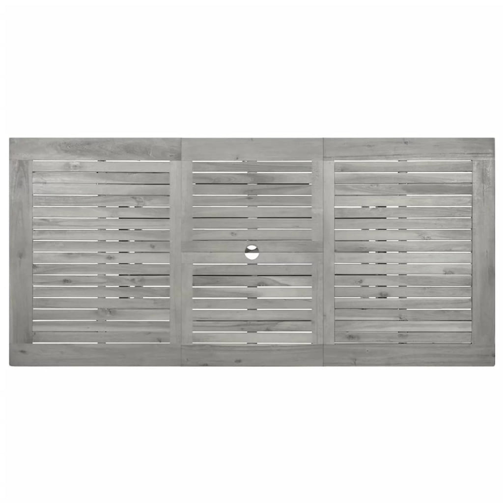 Patio Dining Table Solid Acacia Wood L323