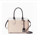 Beige Black Medium Satchel A159494