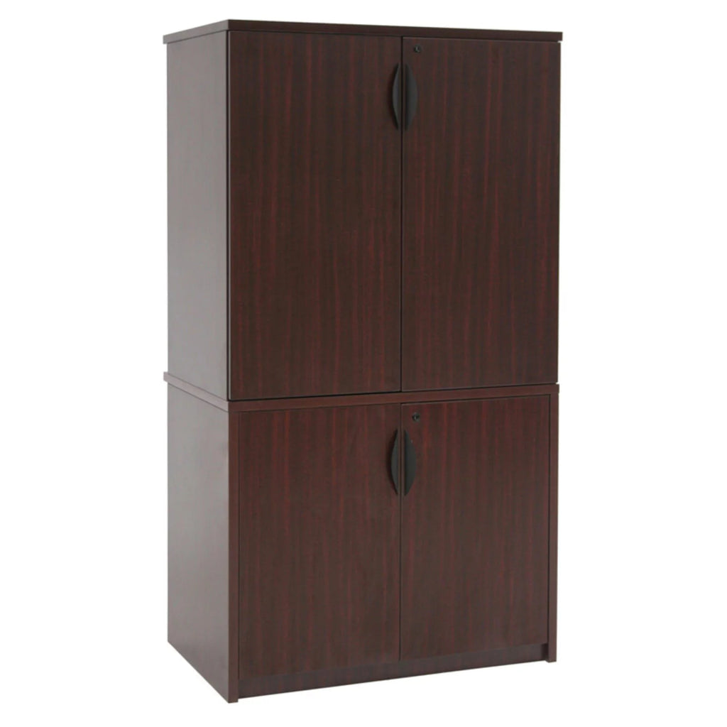 29" Storage Cabinet with 35" Storage Cabinet Mahogany U40893