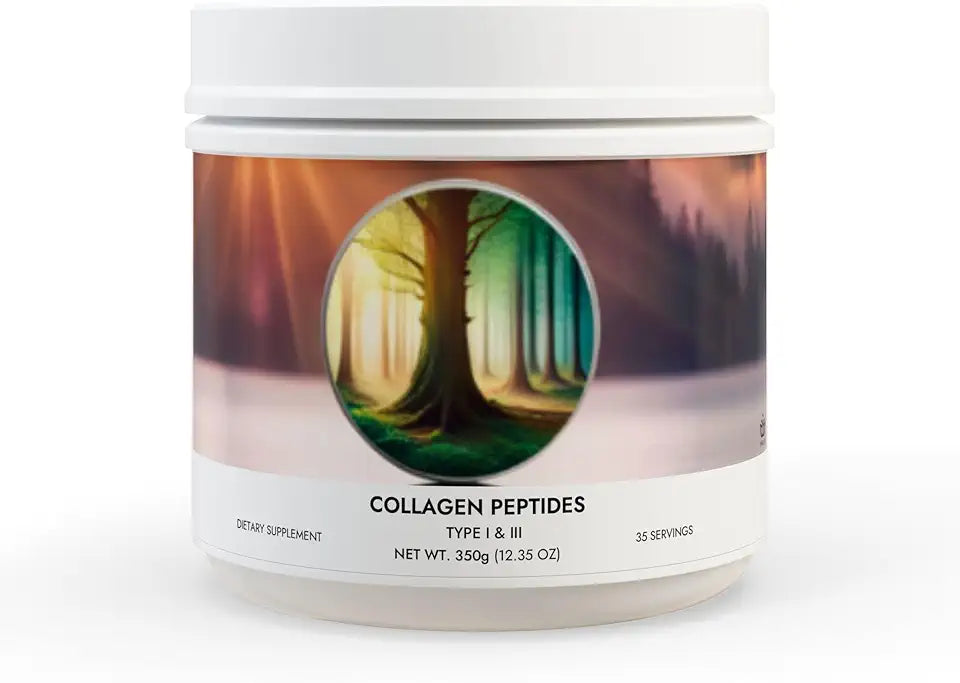 Unflavored Collagen Peptides Type I & III Supplement 350g C15938