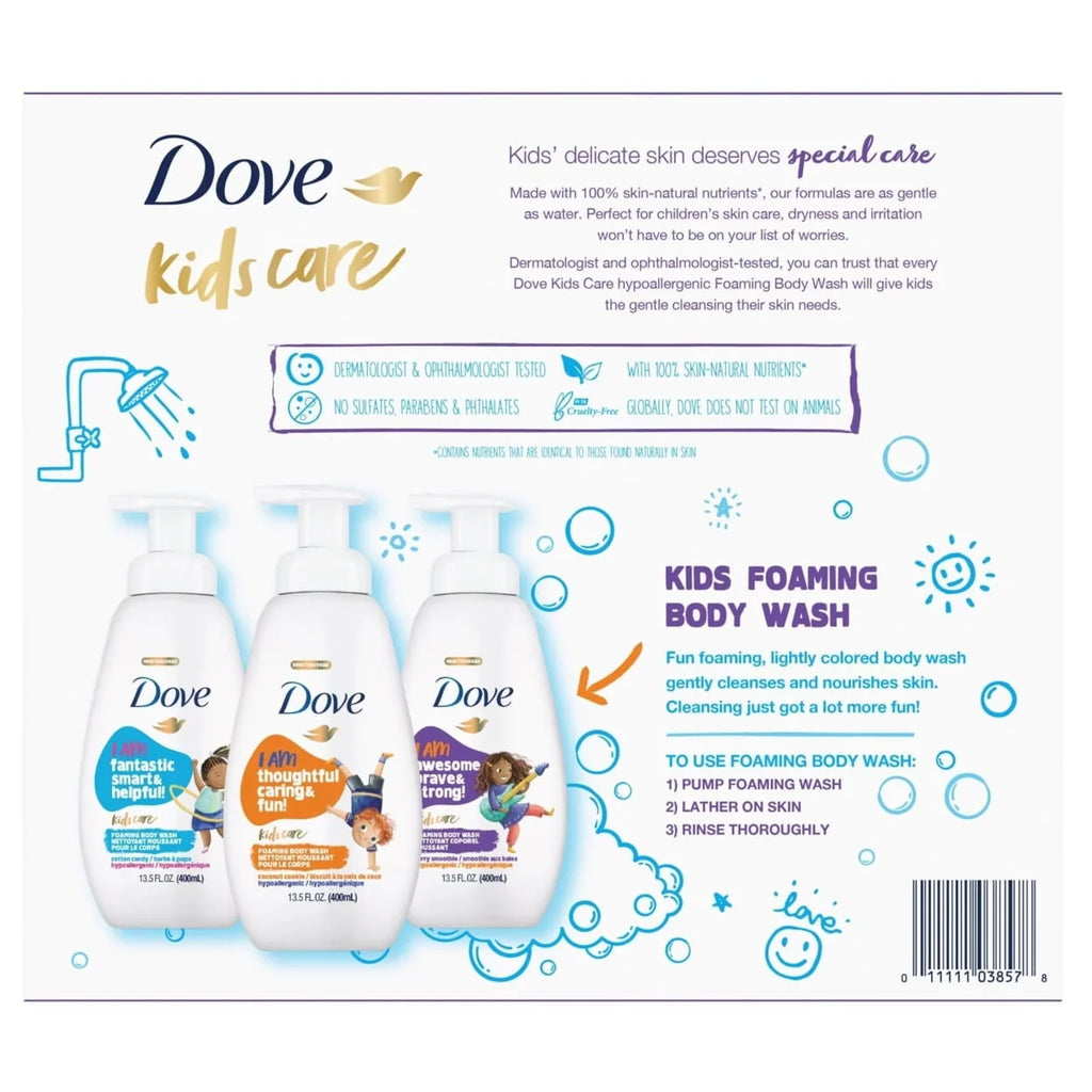 Foaming Body Wash Variety Pack 13.5 Fluid Ounce Pack of 3 Q509606