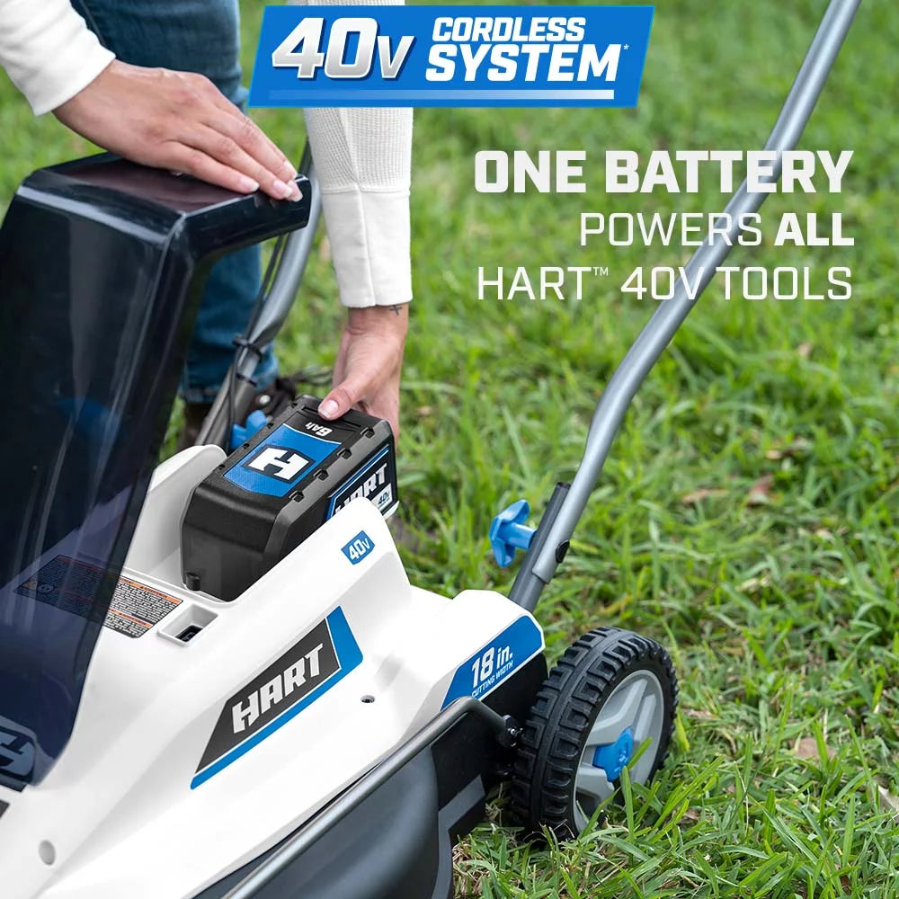 Cordless 18-inch Push Mower Kit T957