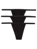 Black G-String 3-Pack Y841