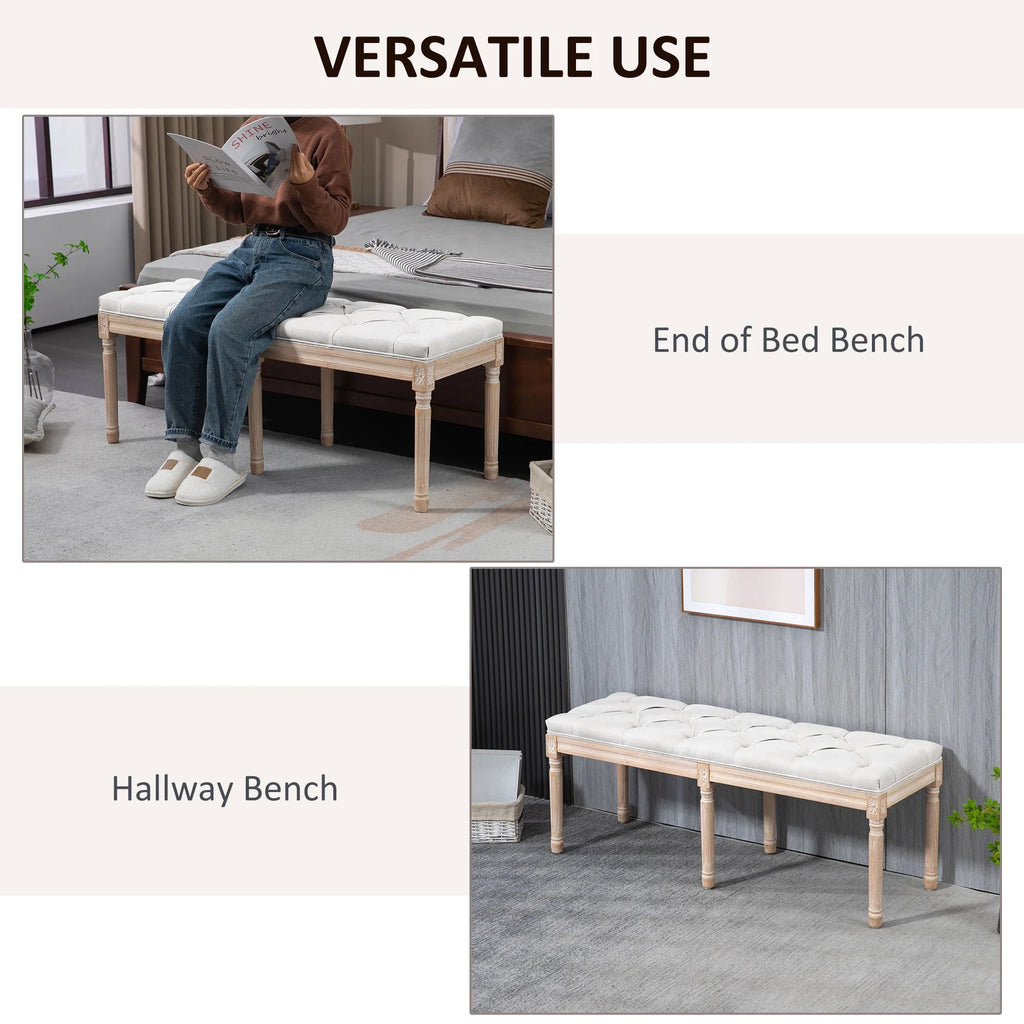46" Upholstered Bed Bench X504